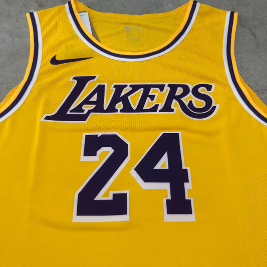 Los Angeles Lakers Kobe Bryant #24 Player Edition - Hot pressing