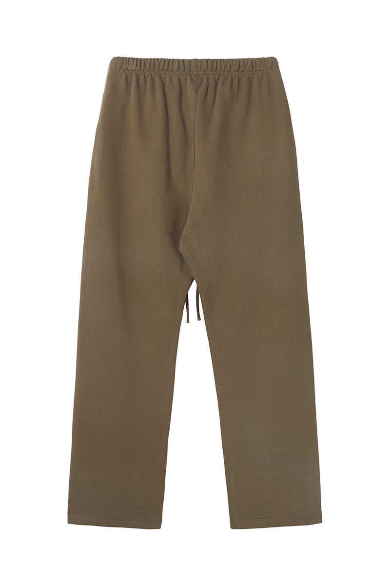 365GSM Relaxed Solid Color Fleece Sweatpants