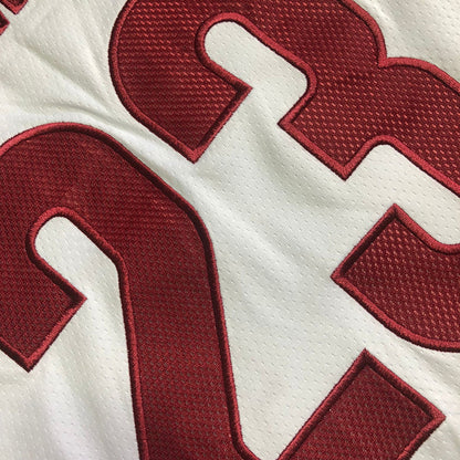 Cleveland Cavaliers LeBron James #23 white Throwback Jersey - Dense Embroidery