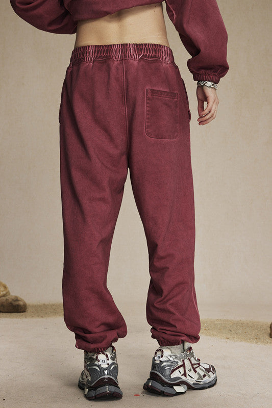 450GSM Dirty Effect Washed Out Sweatpants