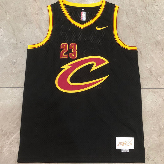 Cleveland Cavaliers LeBron James #23 Throwback Jersey - Dense Embroidery