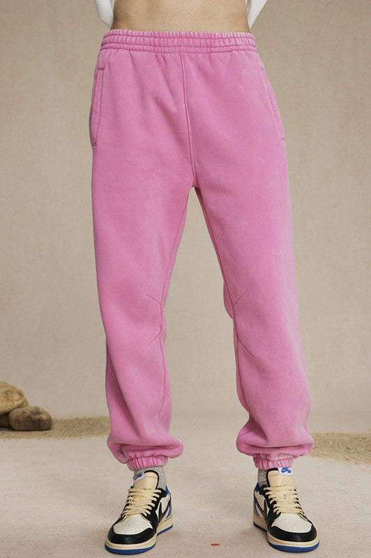 360GSM Washed Fleece Sweatpants