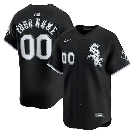 Custom Chicago White Sox Jersey - Black