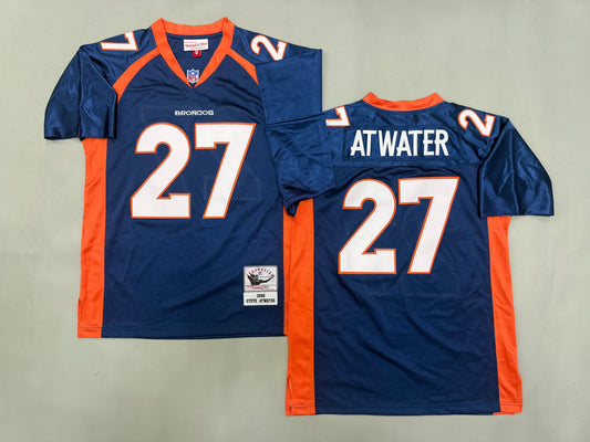 Mens Steve Atwater#27 Denver Broncos Vintage Throwback Jersey