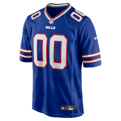 Custom Buffalo Bills Blue Game Jersey