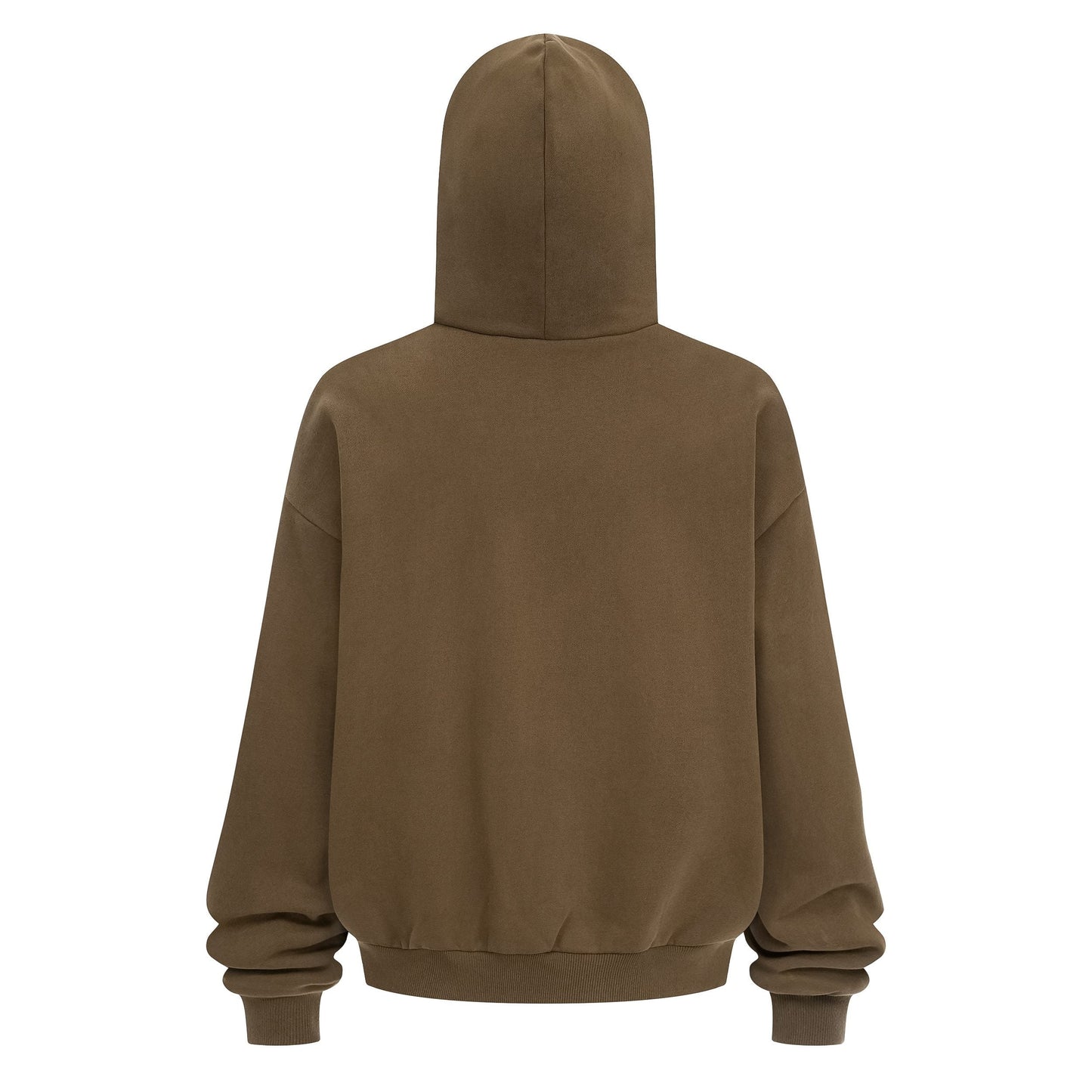 430GSM Boxy Fit Fleece Solid Color Hoodie