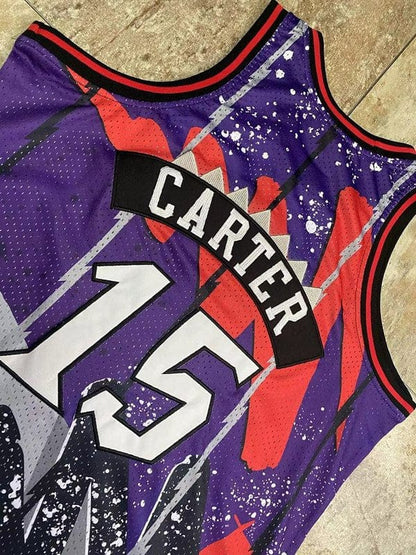 Vince Carter Toronto Raptors Hyper Hoops Throwback Jersey