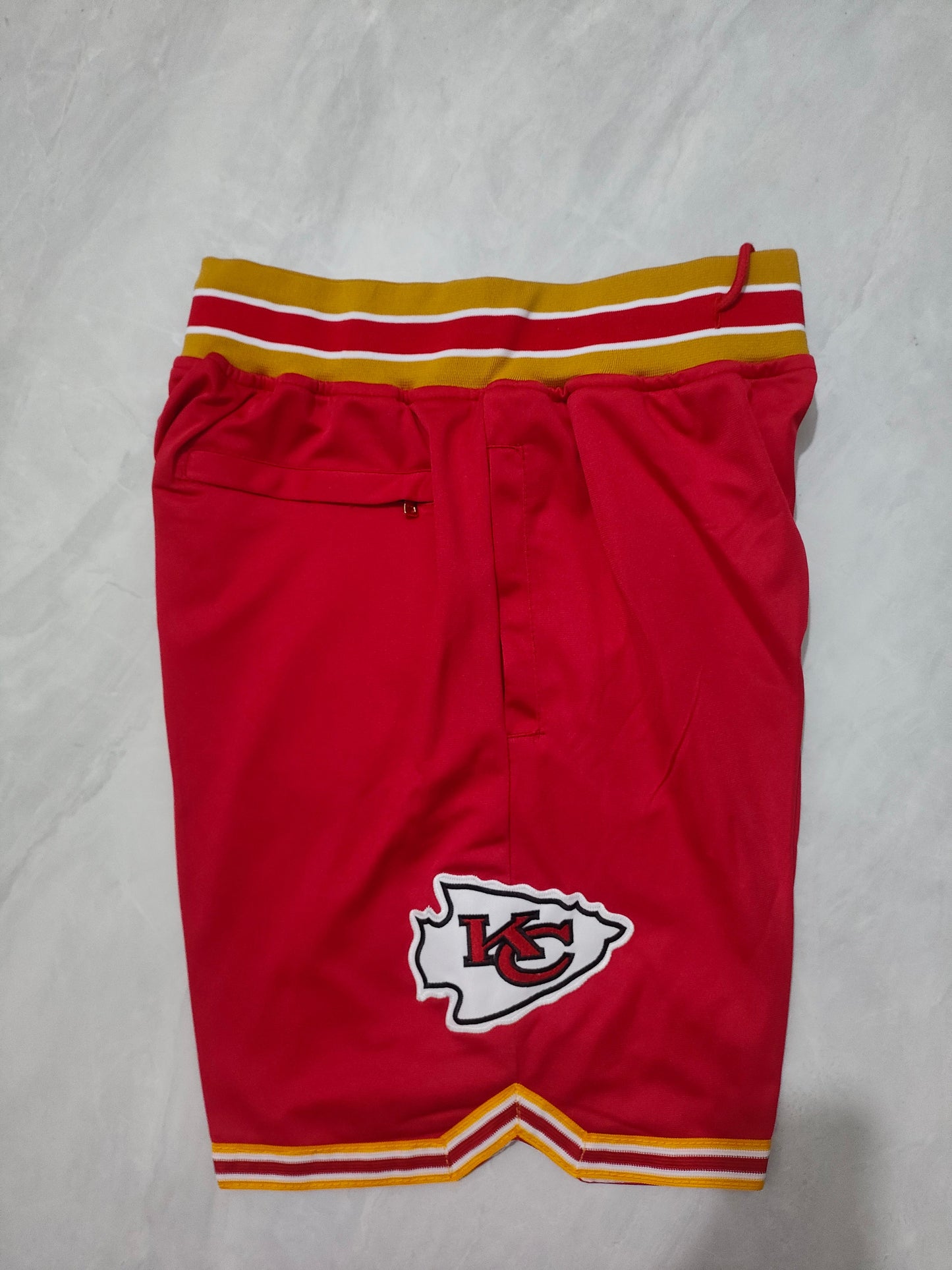 Kansas City Chiefs Red Pocket Shorts