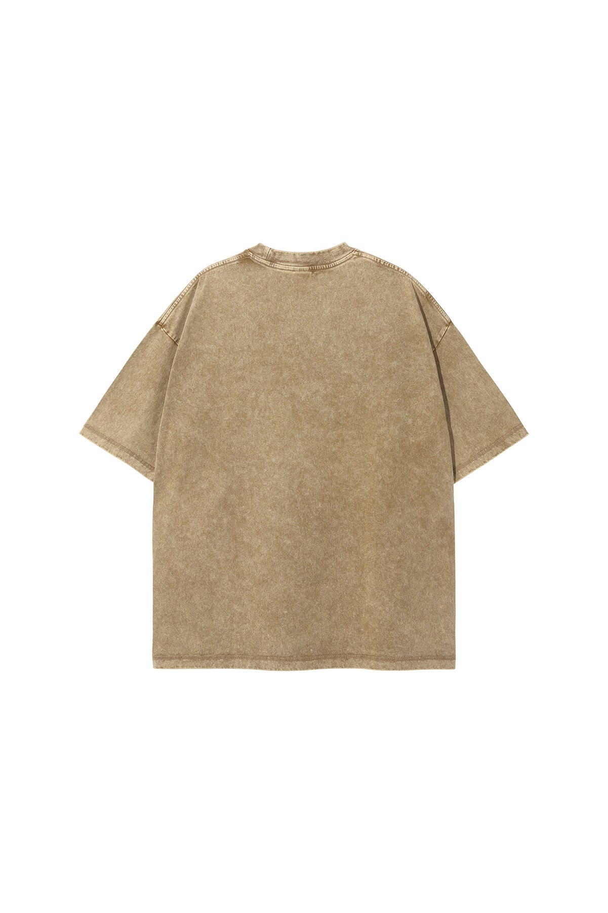 275GSM Double Stitch Sleeve Hem Washed Tee