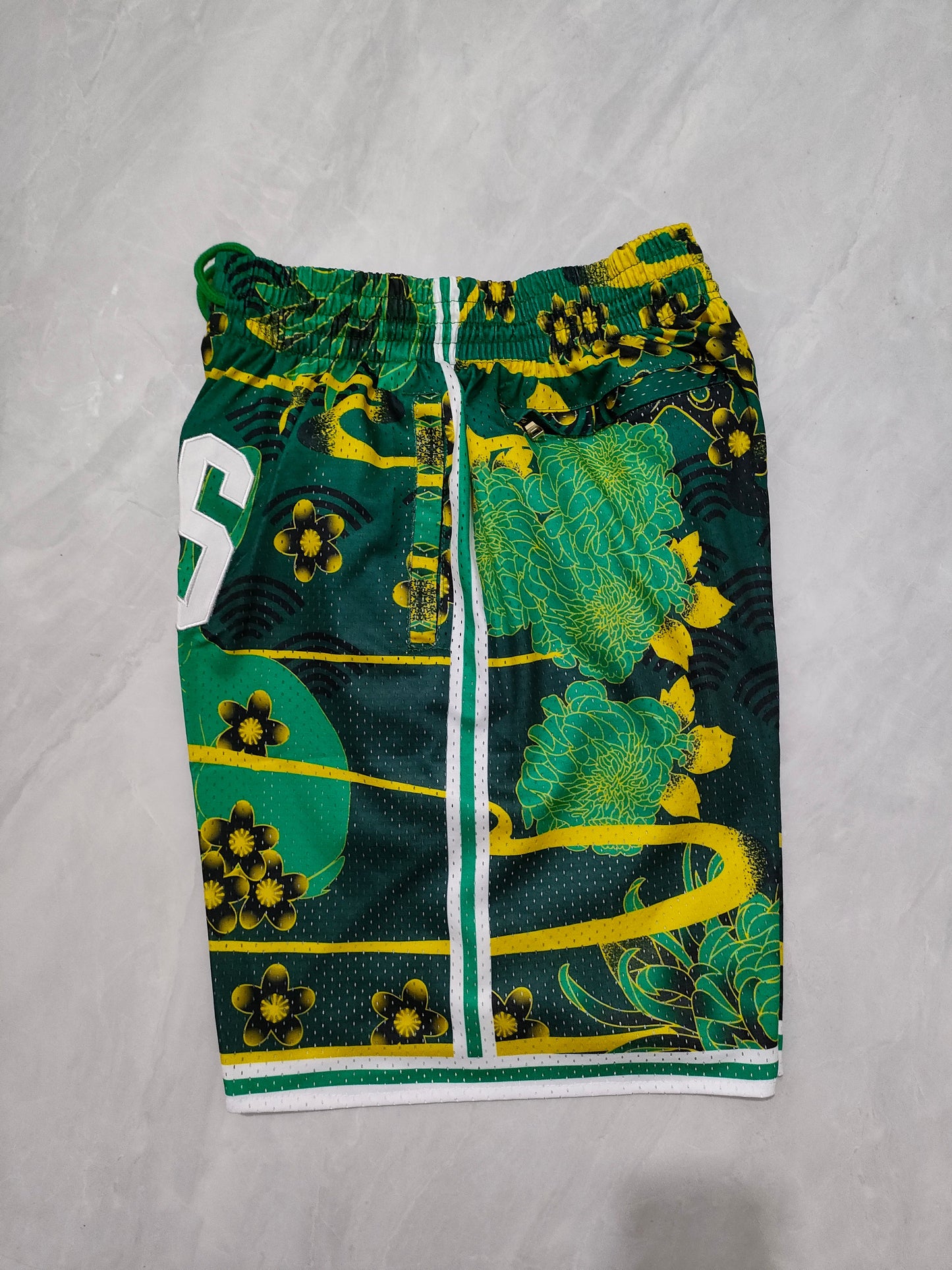 Boston Celtics Green Rabbit Year Limited Edition Pocket Shorts