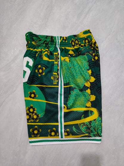 Boston Celtics Green Rabbit Year Limited Edition Pocket Shorts