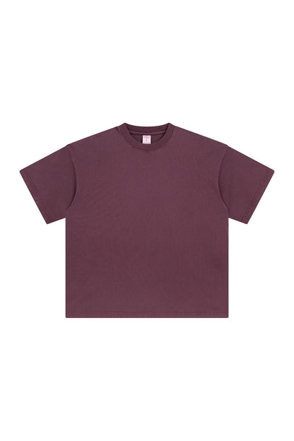250GSM Pigment Dyed Washed Tee