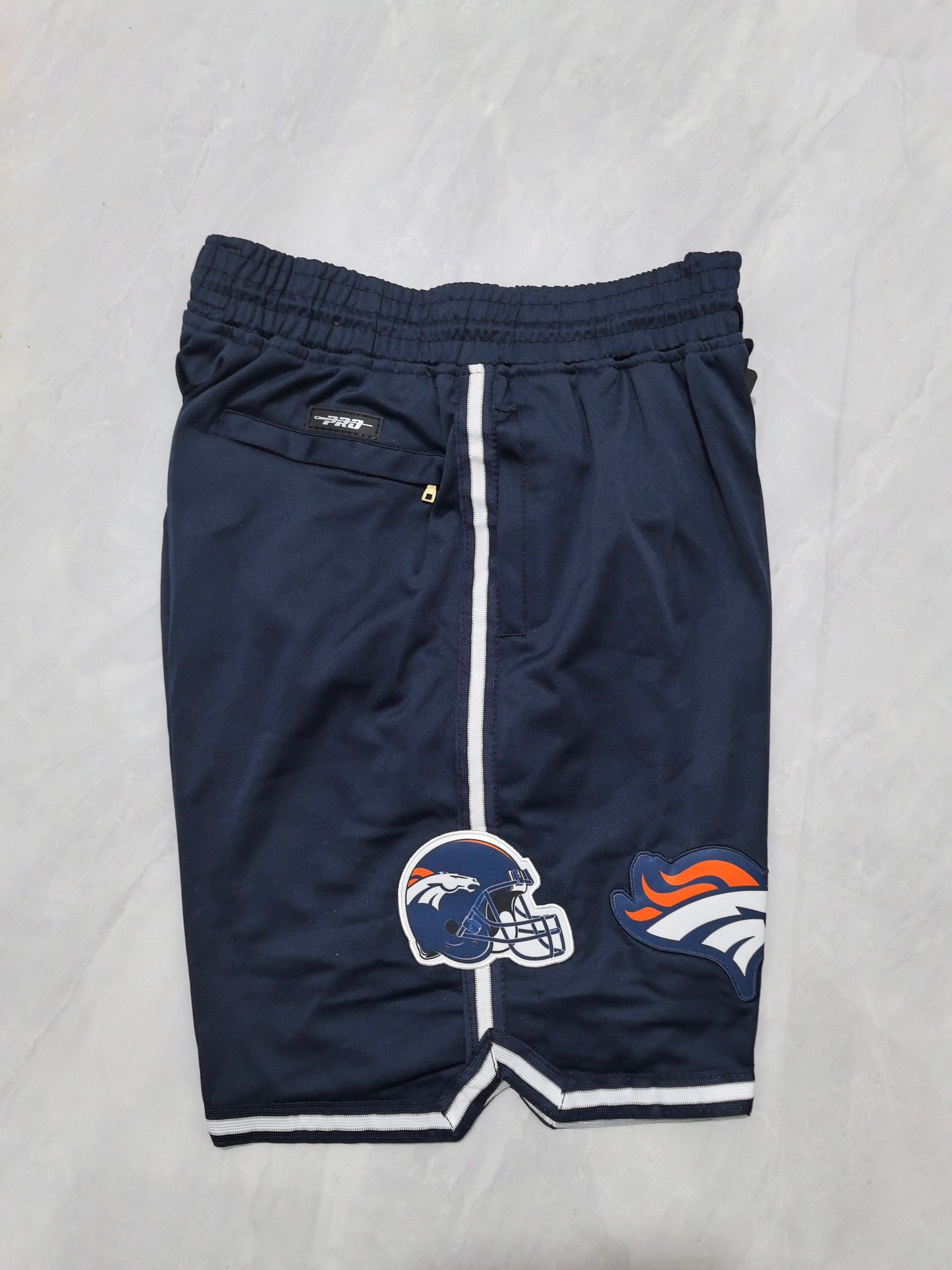Denver Broncos dark blue pocket shorts