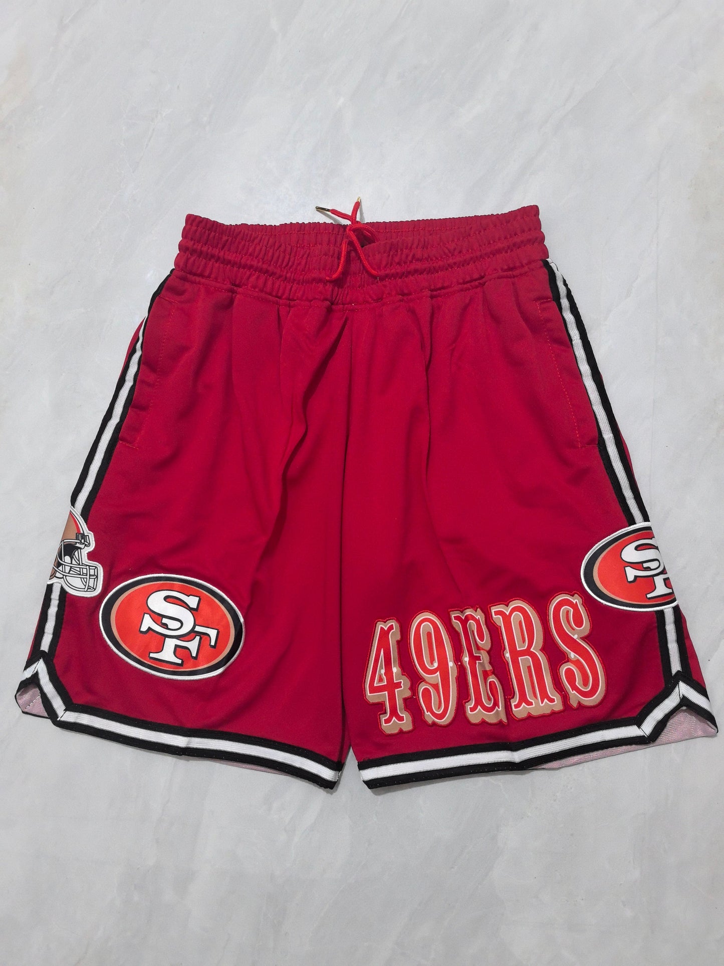 San Francisco 49ers Red Pocket Shorts