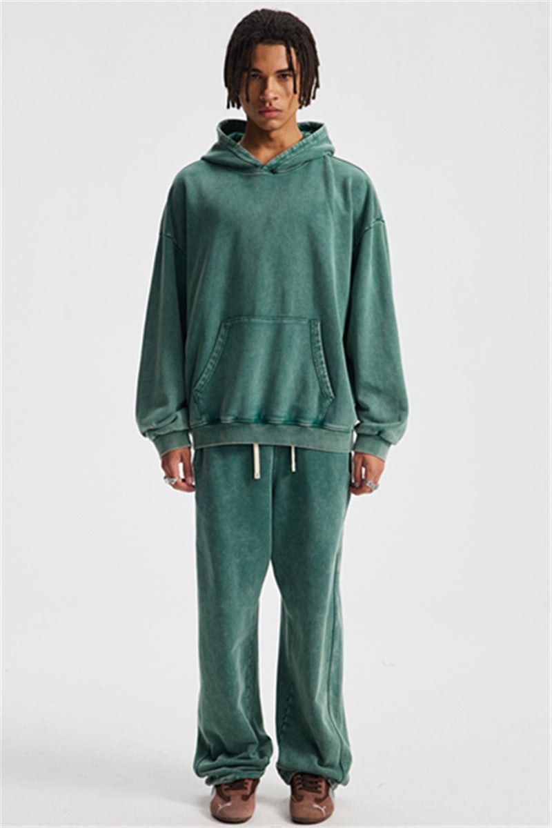 430GSM Boxy Fit Washed Hoodie