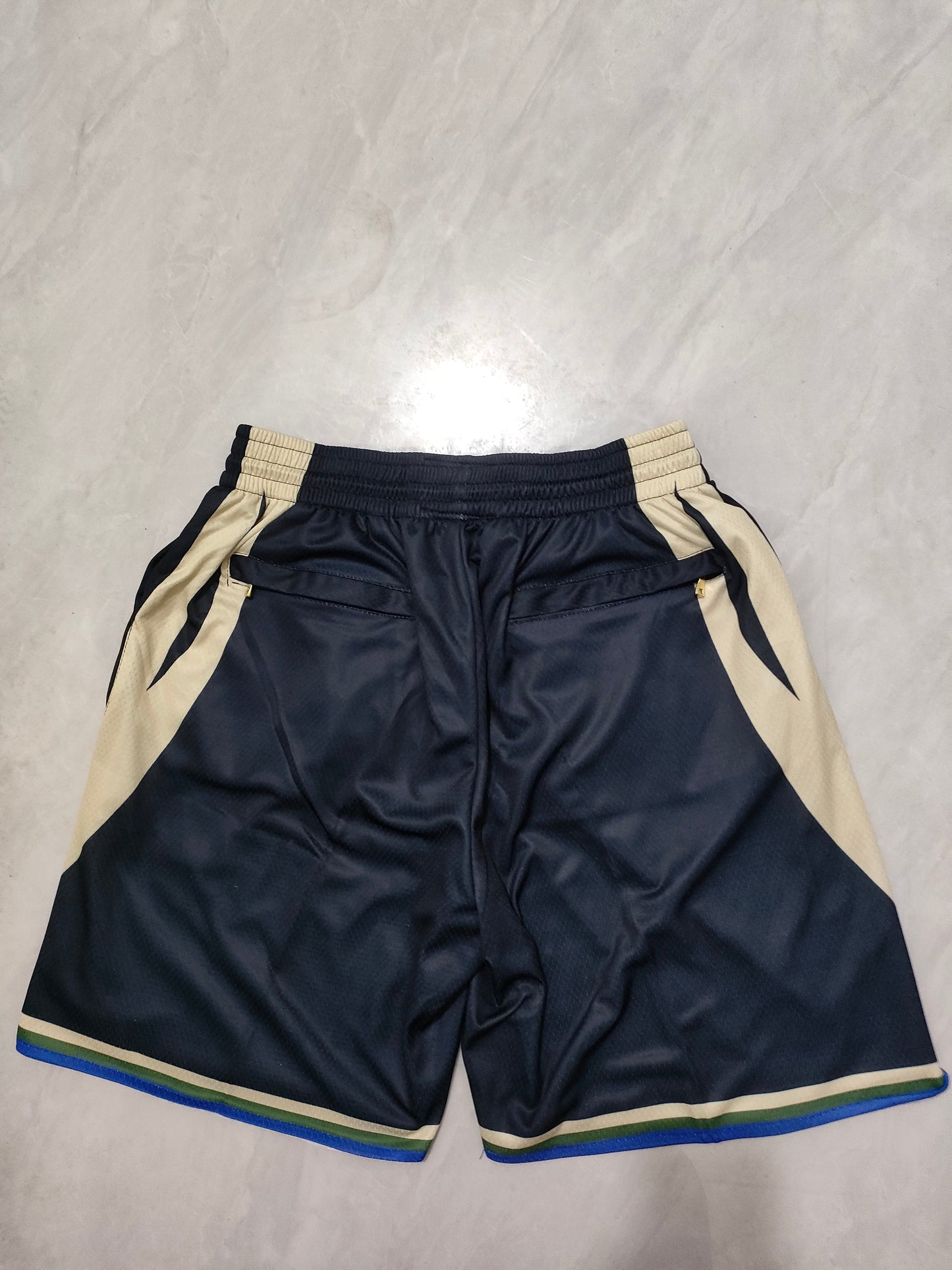 Milwaukee Bucks Black Statement Edition Pocket Shorts