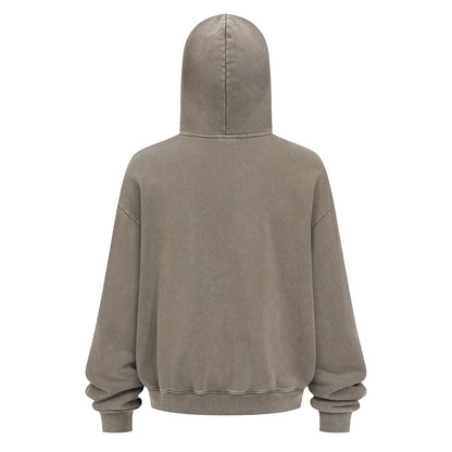 430GSM Boxy Fit Washed Hoodie