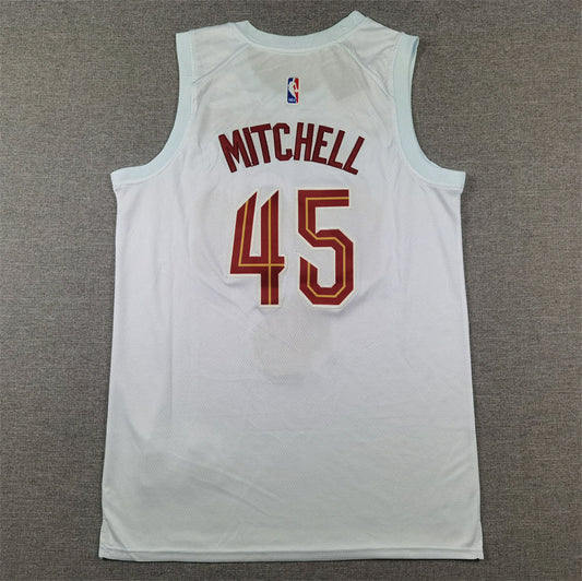 Cleveland Cavaliers Donovan Mitchell #45 City Edition - Embroidered Jersey