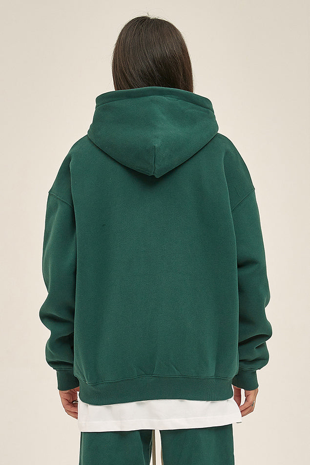 350GSM Solid Color Fleece Zipper Jacket