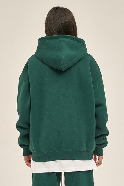 350GSM Solid Color Fleece Zipper Jacket