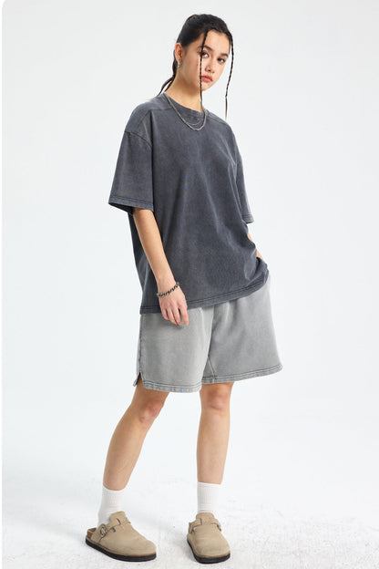 100% Cotton 430GSM High Weight Washed Short