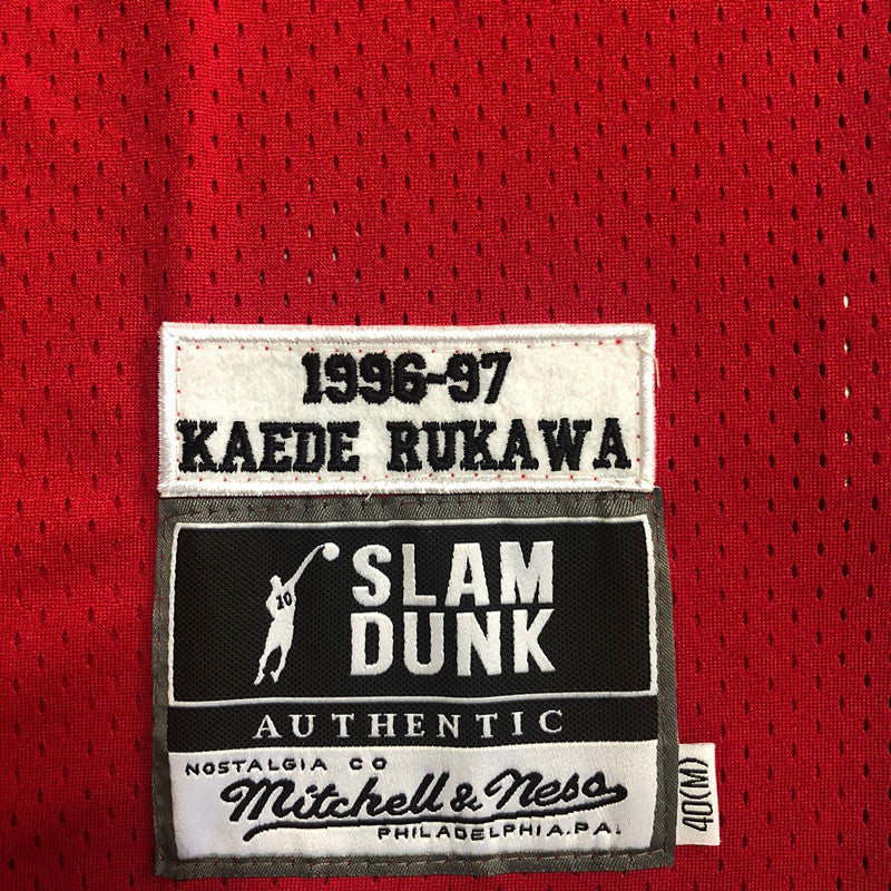 Slam Dunk Shohoku #11 red Throwback Jersey - Dense Embroidery