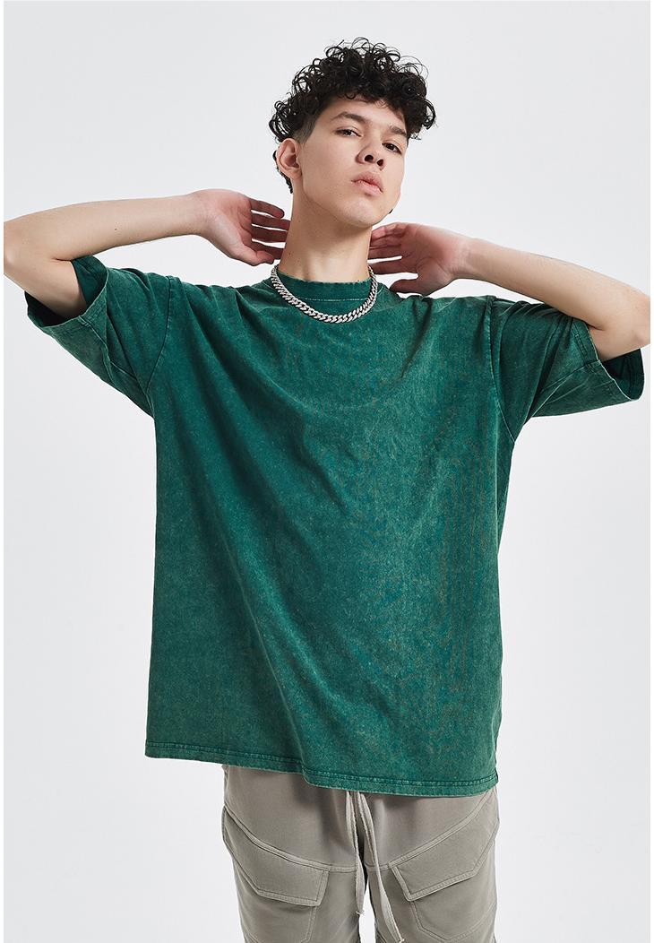 250GSM Washed Out Vintage Tee