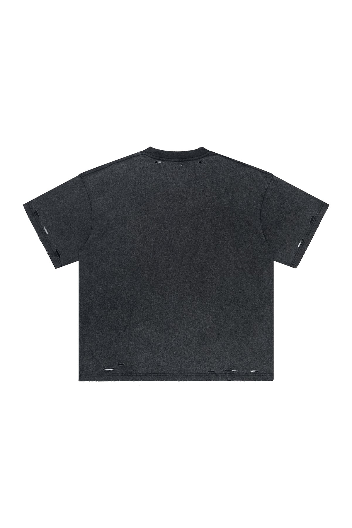 275GSM Distressed Vintage Washed Tee