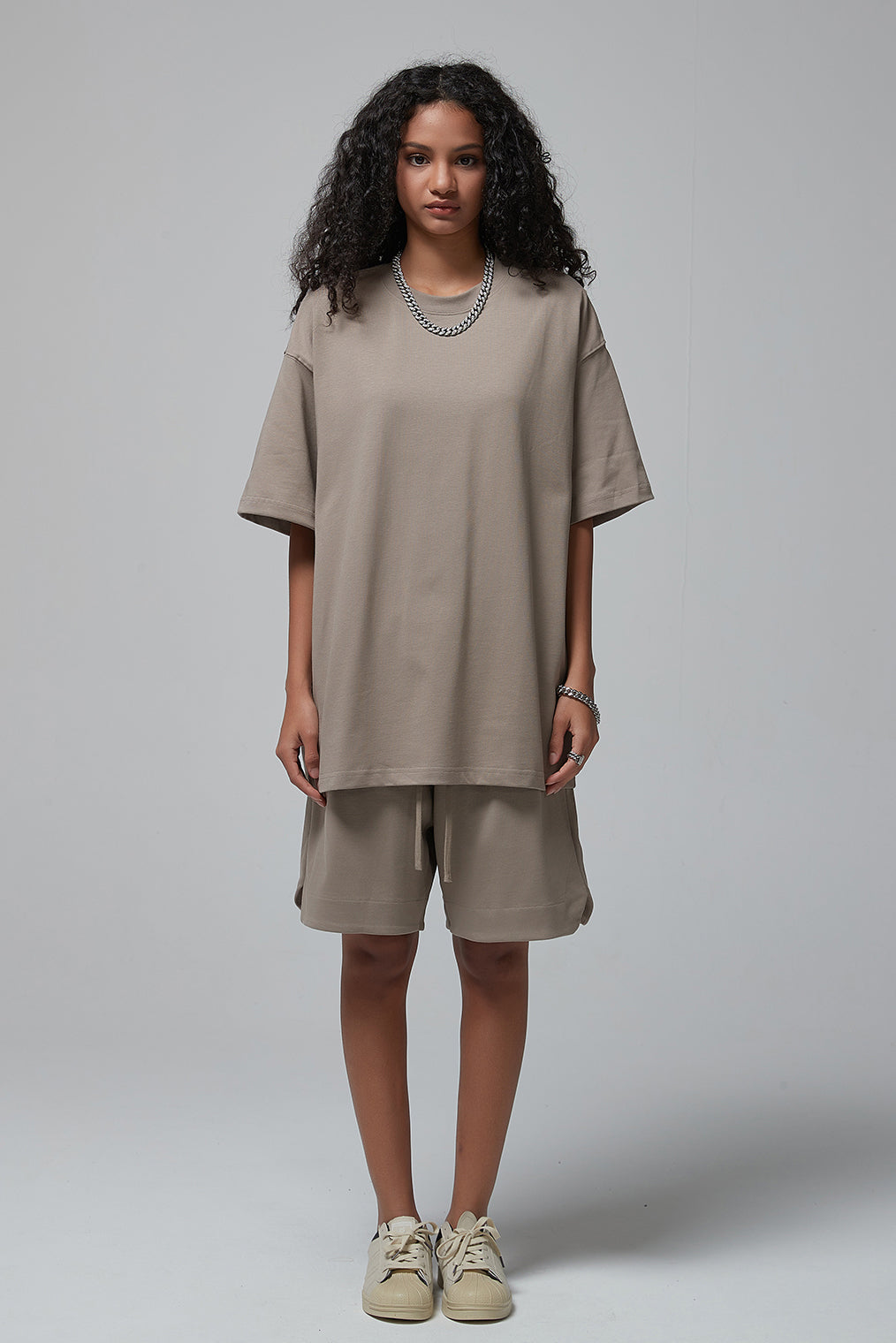305GSM 22 Colors Solid Oversized Tee