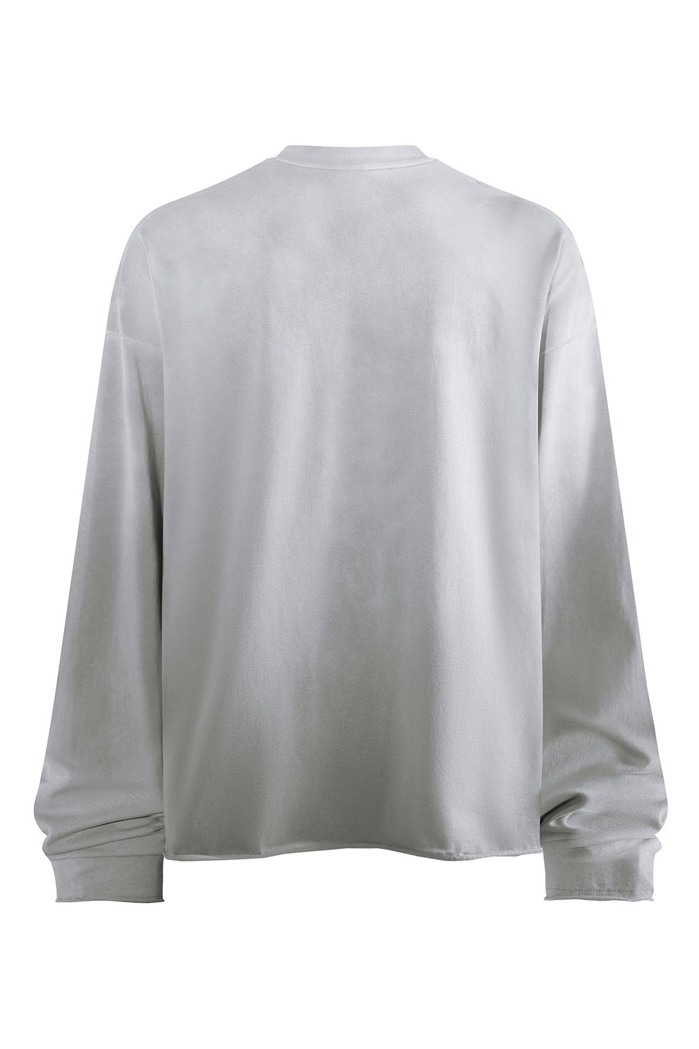 275GSM Distressed Spray Washed Long Sleeve