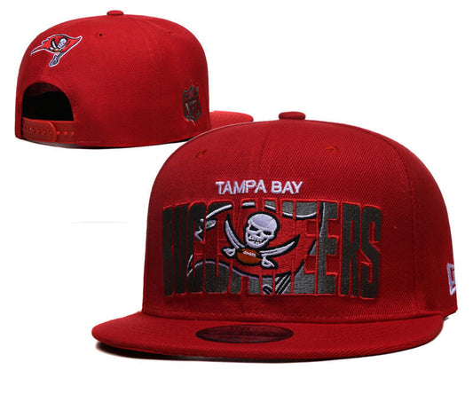 Tampa Bay Buccaneers Red Snapback Cap