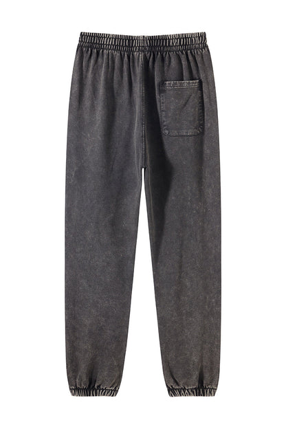 100% Cotton 420GSM Washed Sweatpants