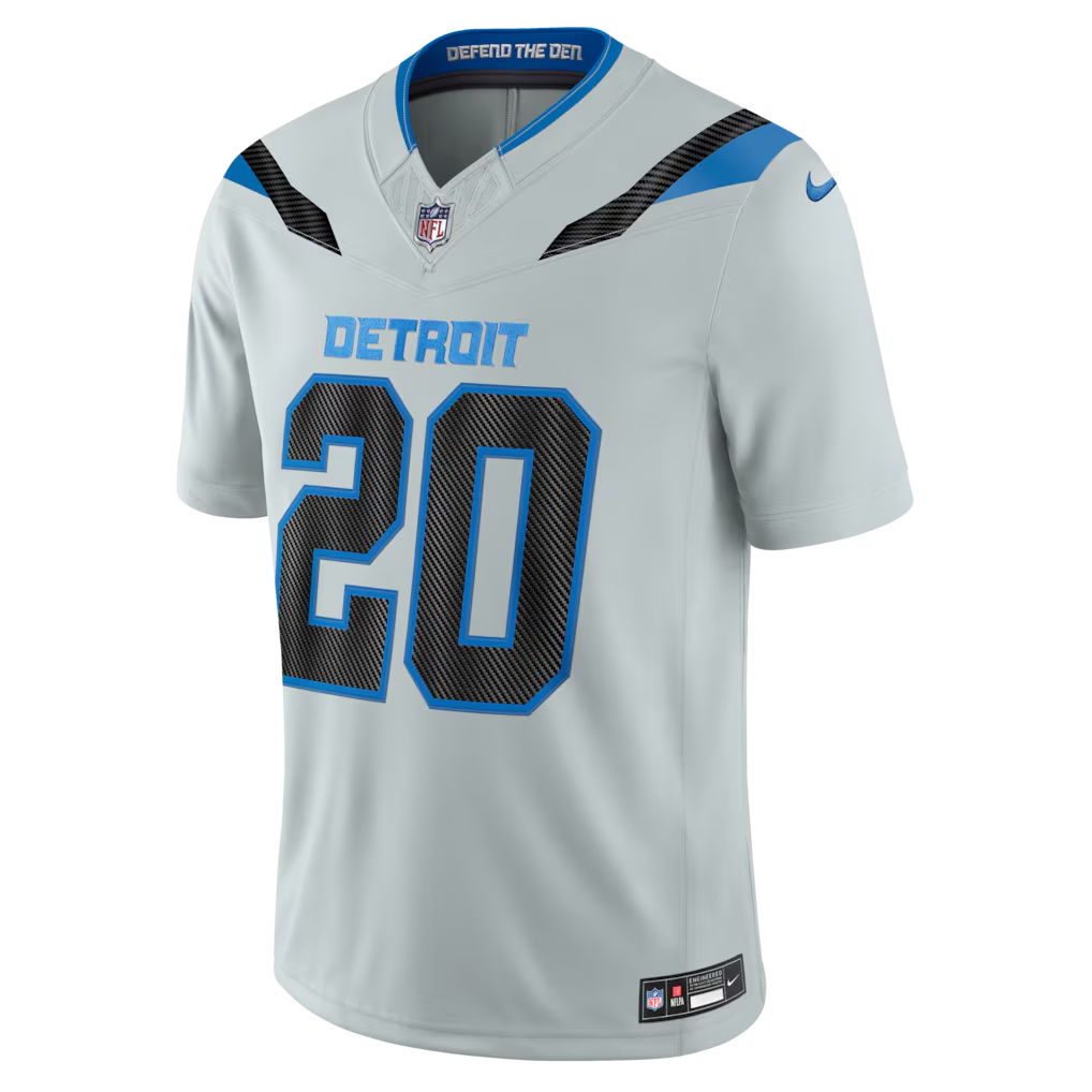 Men's Barry Sanders #20 Detroit Lions 2026 Rivalries Collection Limited Jersey
