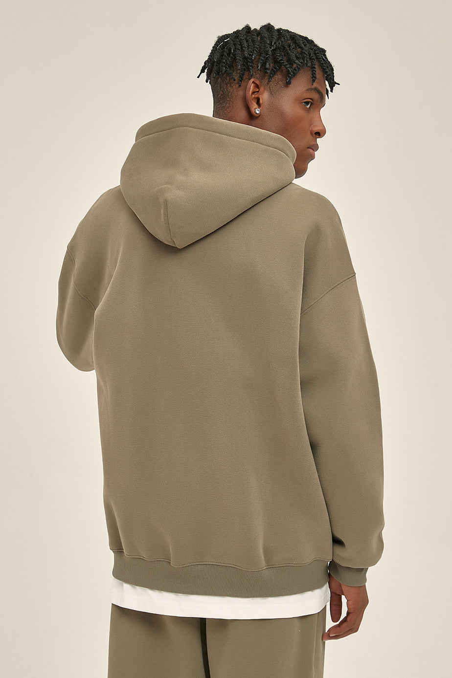 350GSM Solid Color Fleece Zipper Jacket