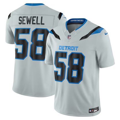 Men's Penei Sewell #58 Detroit Lions 2026 Rivalries Collection Limited Jersey