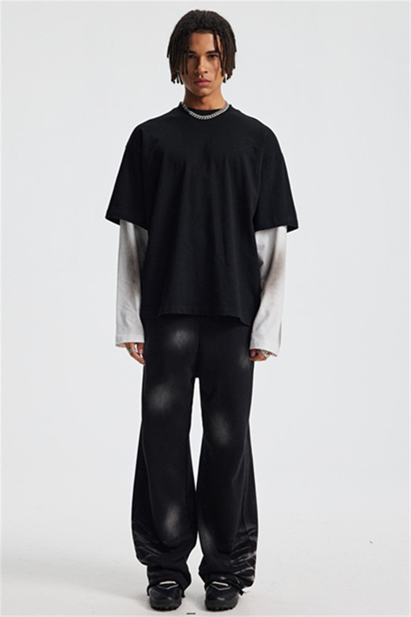 275GSM Washed Double Layer Long Sleeve