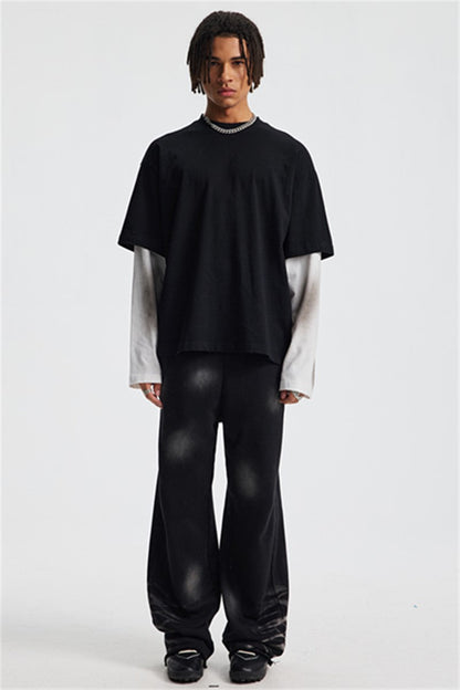275GSM Washed Double Layer Long Sleeve