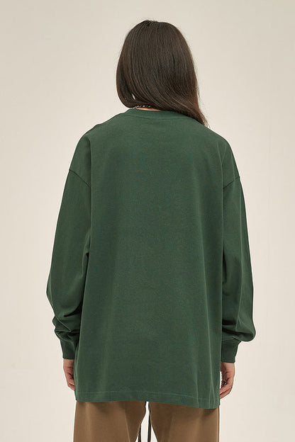 305GSM Oversized Long Sleeve Crew