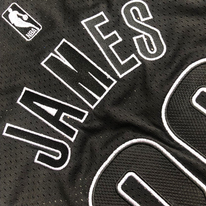 Cleveland Cavaliers LeBron James #23 Black Throwback Jersey - Dense Embroidery