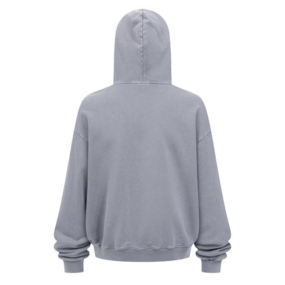 430GSM Boxy Fit Washed Hoodie