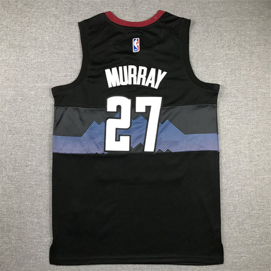 Denver Nuggets Jamal Murray #27 2024 City Edition ！ Embroidered Jersey