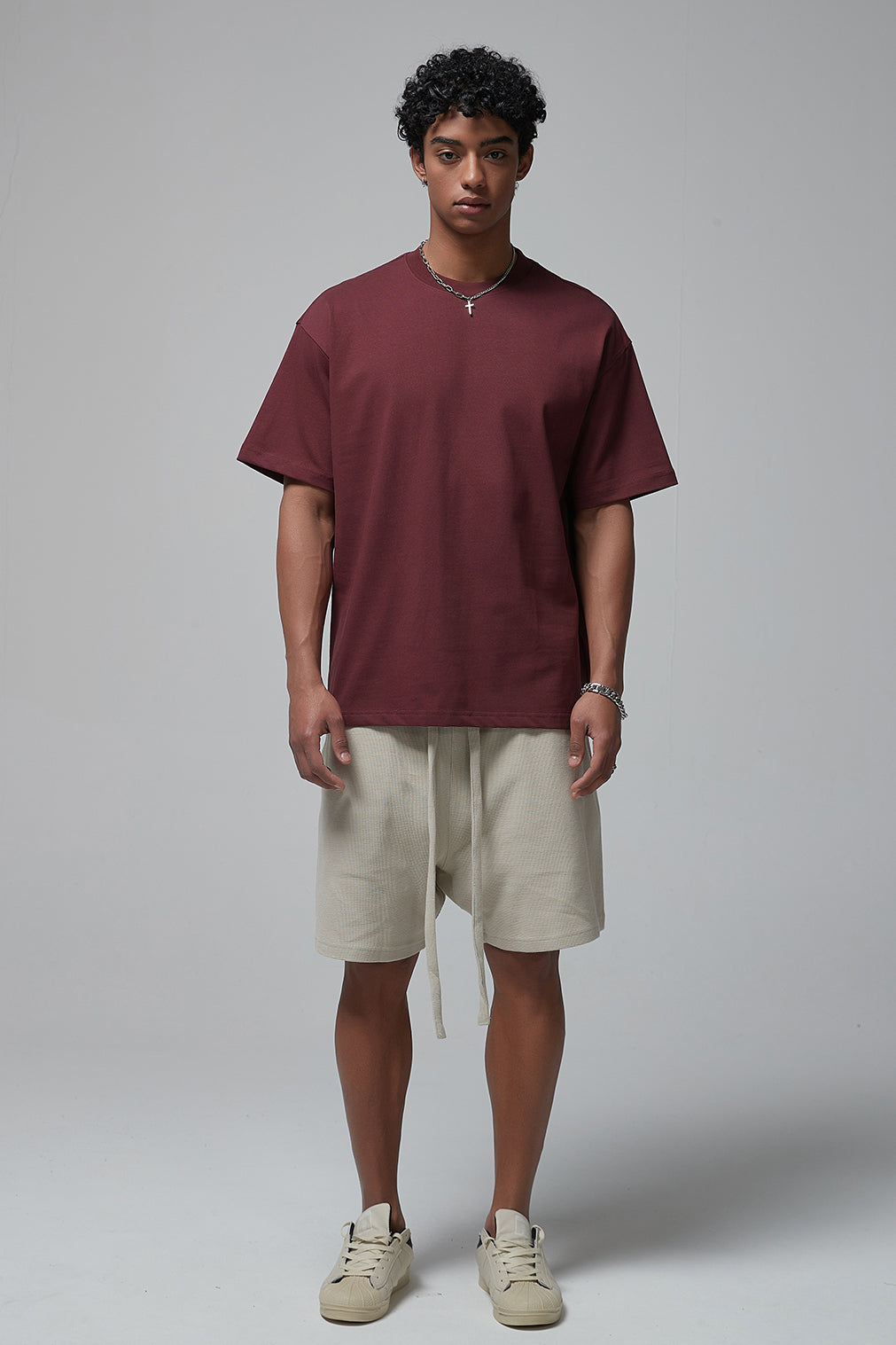 305GSM 22 Colors Solid Oversized Tee