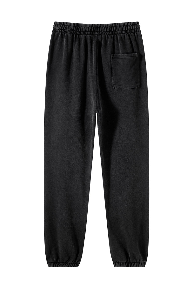 100% Cotton 420GSM Washed Sweatpants