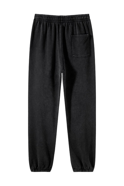 100% Cotton 420GSM Washed Sweatpants