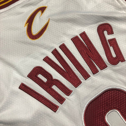 Cleveland Cavaliers Kyrie Irving #2 Throwback Jersey - Dense Embroidery