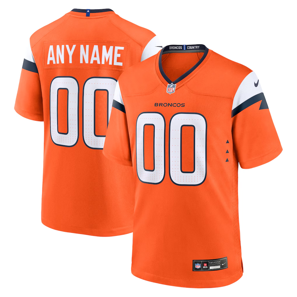 Custom Denver Broncos Game Jersey