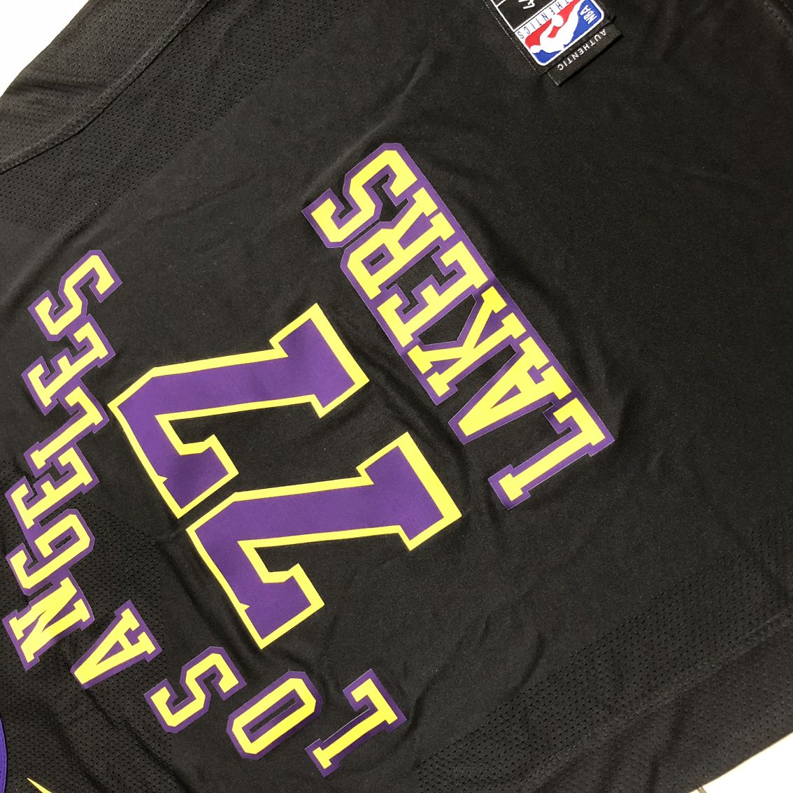 Los Angeles Lakers Luka Dončić #77 black Player Edition - Hot pressing
