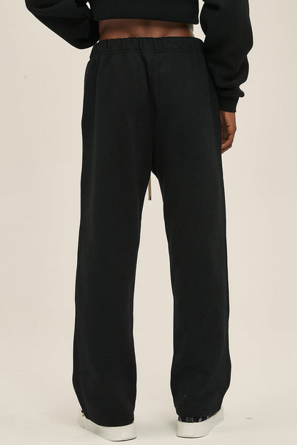 350GSM Relaxed Solid Color Sweatpants