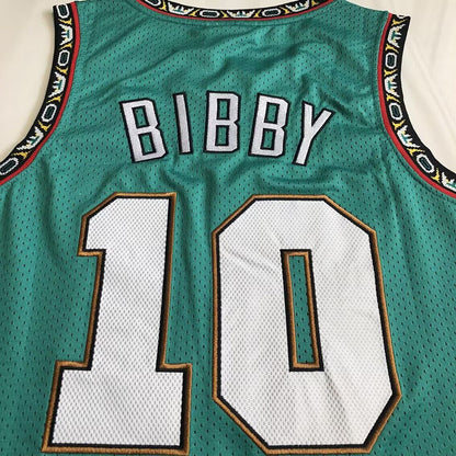 Memphis Grizzlies Mike Bibby #10 1998-99 Throwback Jersey - Dense Embroidery