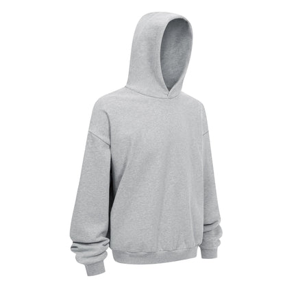 430GSM Boxy Fit Fleece Solid Color Hoodie